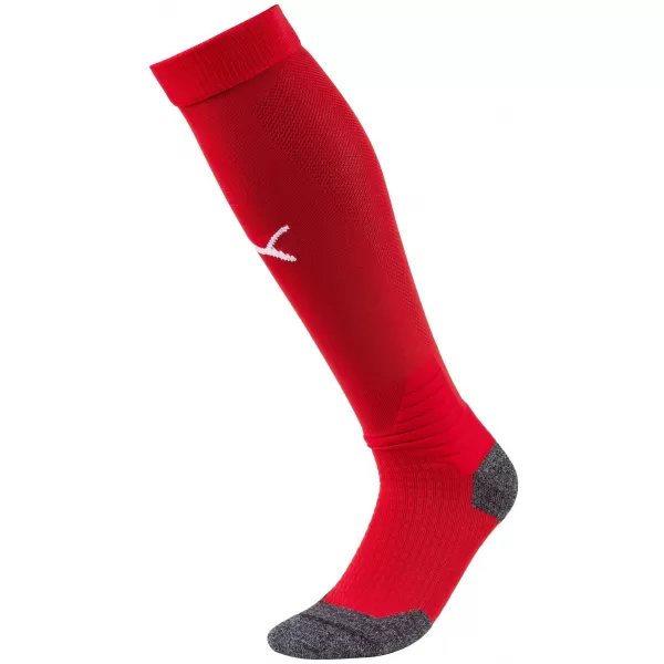  Futball zokni PUMA TEAM LIGA SOCKS 703438_01 PUMA PIROS/PUMA FEHÉR 