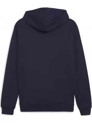 Férfi pulóver PUMA TEAMGOAL CASUALS HOODED JACK 658595_06 PUMA NAVY/PUMA WHITE