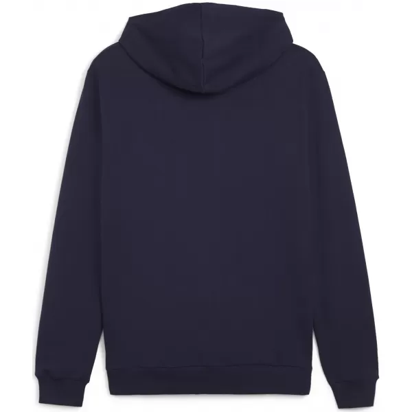  Férfi pulóver PUMA TEAMGOAL CASUALS HOODED JACK 658595_06 PUMA NAVY/PUMA WHITE 