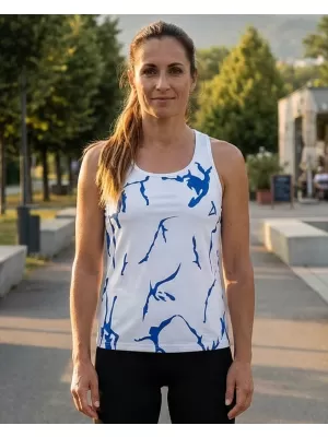 A nők funkcionális tankja a prémium teteje ALTISPORT VOJ/ALW052TIL01 FEHÉR
