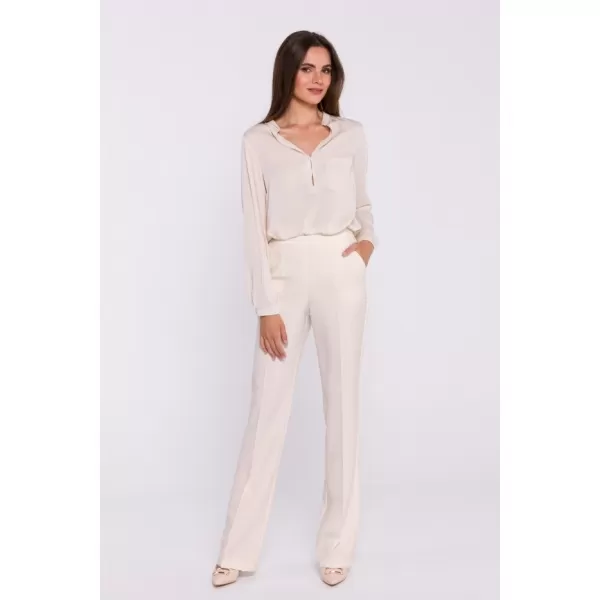  Női nadrág STYLOVE S371 ELEFÁNTCSONT 