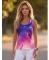 A nők funkcionális tankja a prémium teteje ALTISPORT VOJ/ALW083TIL01 LILA