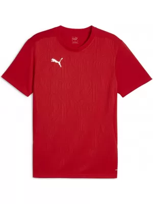 Férfi funkcionális ing PUMA TEAMFINAL TRAINING JERSEY 658557_01 PUMA PIROS/PUMA EZÜST