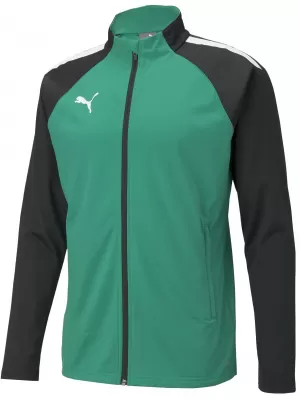 Kabát PUMA TEAMLIGA TRAINING JACKET 657234_05 PEPPER GREEN/ BORS ZÖLD/PUMA FEKETE