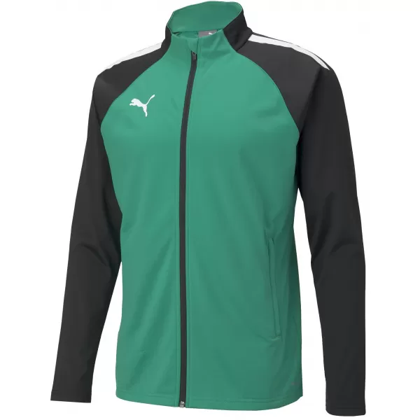  Kabát PUMA TEAMLIGA TRAINING JACKET 657234_05 PEPPER GREEN/ BORS ZÖLD/PUMA FEKETE 