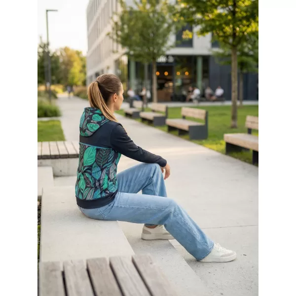  Női funkcionális pulóver prémium ALTISPORT VOJ/ALW061MI01 KÉK 