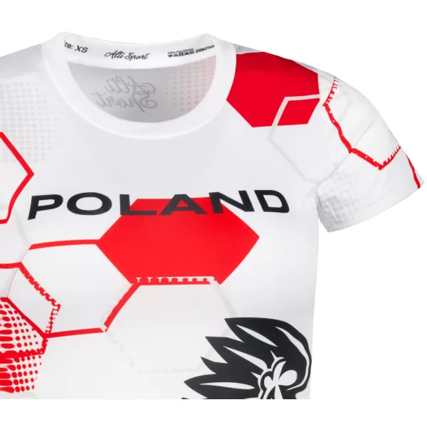  Női funkcionális T -piró prémium ALTISPORT VOJ/ALW036PL/TR01 HEXA-WH 