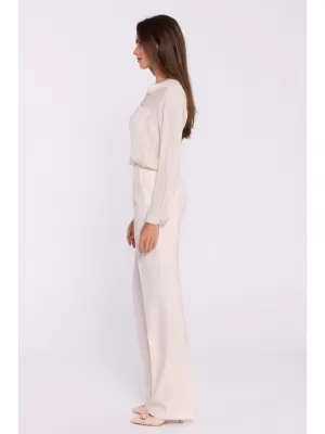Női nadrág STYLOVE S371 ELEFÁNTCSONT