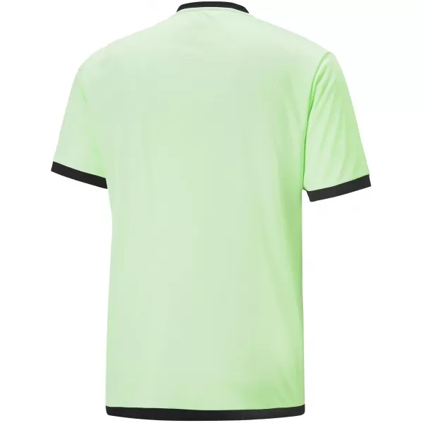  Labdarúgó mez PUMA TEAMLIGA REFEREE JERSEY 705452_20 FIZZY LIME/ FIZZY LIME/PUMA FEKETE 