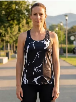 A nők funkcionális tankja a prémium teteje ALTISPORT VOJ/ALW052TIL01 FEKETE