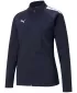 Női kabát PUMA TEAMLIGA TRAINING JACKET W 657252_06 PEACOAT/ PÁVA/PUMA FEHÉR