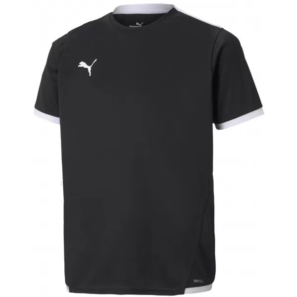  Gyerekfutzók mez PUMA TEAMLIGA JERSEY JR 704925_03 PUMA FEKETE/PUMA FEHÉR 