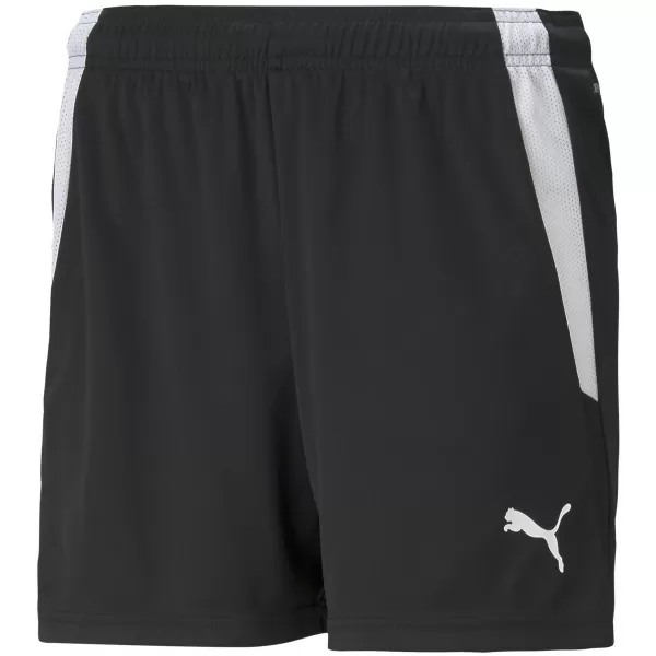  Hölgyek rövidnadrágja PUMA TEAMLIGA SHORTS W 704936_03 PUMA FEKETE/PUMA FEHÉR 