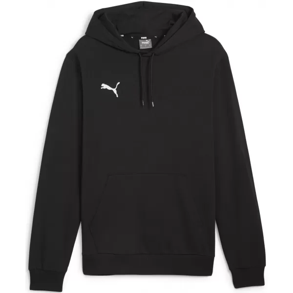  Férfi pulóver PUMA TEAMGOAL CASUALS HOODY 658618_03 PUMA FEKETE/PUMA FEHÉR 
