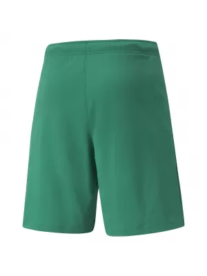 Rövidnadrág PUMA TEAMRISE SHORT 704942_05 PEPPER GREEN/ BORS ZÖLD/PUMA FEHÉR