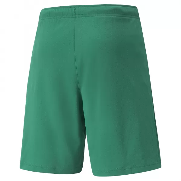  Rövidnadrág PUMA TEAMRISE SHORT 704942_05 PEPPER GREEN/ BORS ZÖLD/PUMA FEHÉR 
