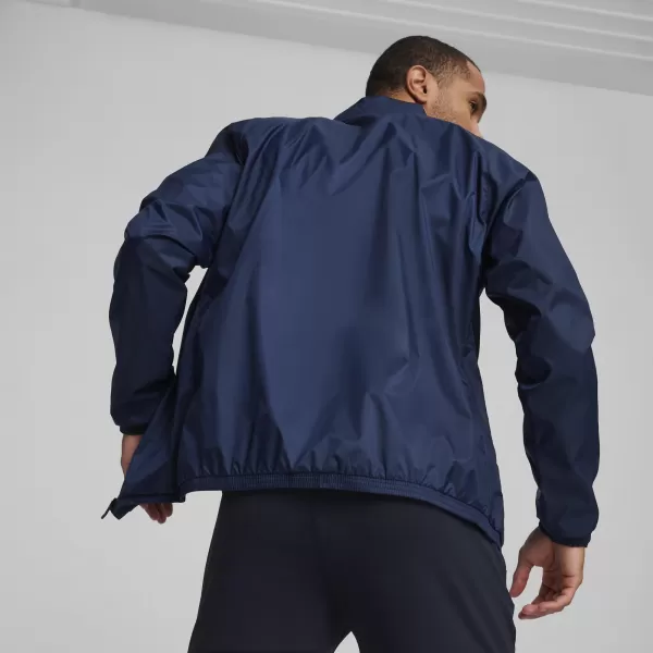  Kabát PUMA TEAMGOAL ALL WEATHER JACKET 659038_06 PUMA NAVY/PUMA WHITE 