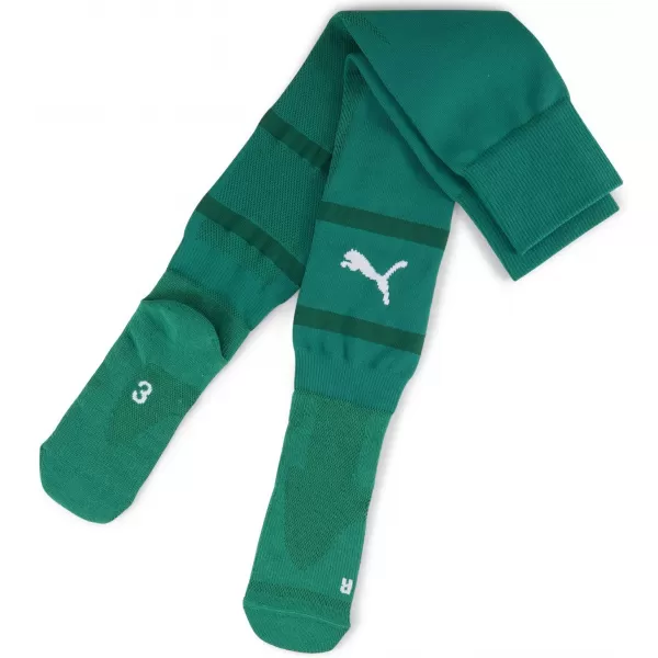  Futball zokni PUMA TEAMFINAL SOCKS 705746_05 SPORT GREEN/ SPORT ZÖLD/PUMA FEHÉR 