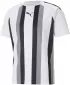 Férfi funkcionális ing PUMA TEAMLIGA STRIPED JERSEY 704920_04 PUMA FEHÉR/PUMA FEKETE