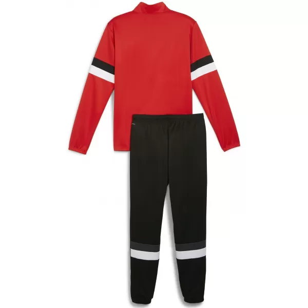 Pályafutás PUMA TEAMRISE TRACKSUIT 658653_01 PUMA PIROS/PUMA FEKETE 