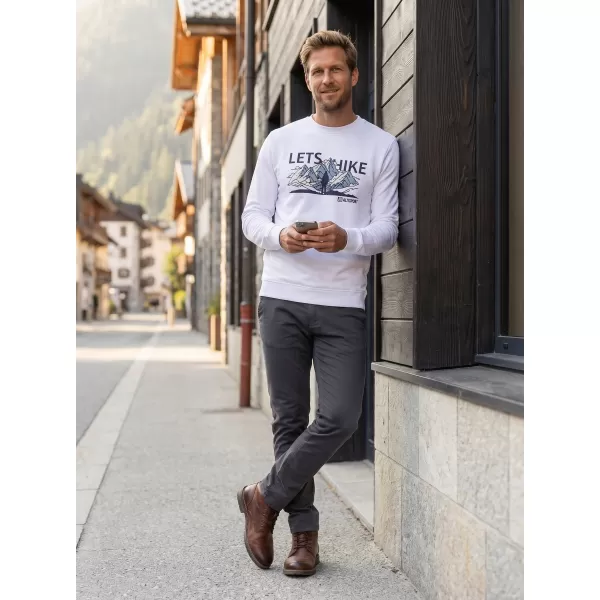  Férfi pulóver ALTISPORT ALM190406 FEHÉR 