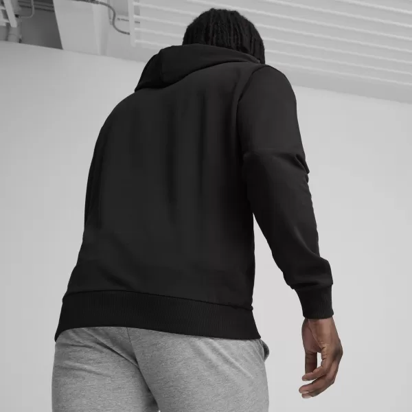  Férfi pulóver PUMA TEAMGOAL CASUALS HOODY 658618_03 PUMA FEKETE/PUMA FEHÉR 