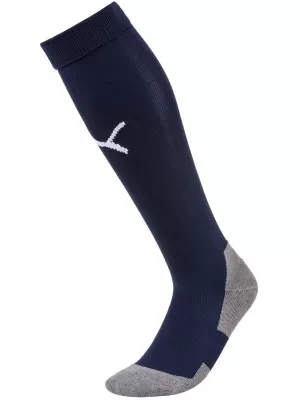Futball zokni PUMA TEAM LIGA SOCKS CORE 703441_06 PEACOAT/ PÁVA/PUMA FEHÉR