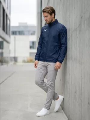 Kabát PUMA TEAMGOAL ALL WEATHER JACKET 659038_06 PUMA NAVY/PUMA WHITE