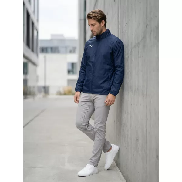  Kabát PUMA TEAMGOAL ALL WEATHER JACKET 659038_06 PUMA NAVY/PUMA WHITE 