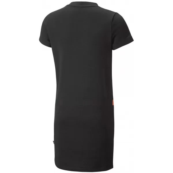  Ruha PUMA ESS+ LOGO DRESS 673493_01 PUMA FEKETE 