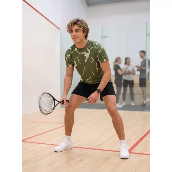  Férfi funkcionális T -piró prémium ALTISPORT VOJ/ALM052TR01 KHAKI 