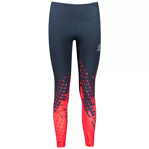  Női Leggings Premium ALTISPORT VOJ/ALW109LEG01 VÖRÖS-FEKETE 