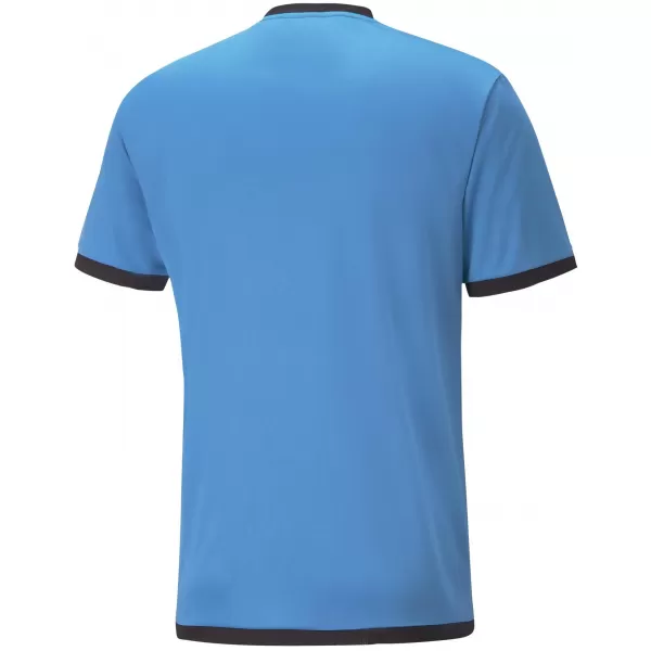  Labdarúgó mez PUMA TEAMLIGA REFEREE JERSEY 705452_18 BLEU AZUR/ BLEU AZUR/PUMA FEKETE 