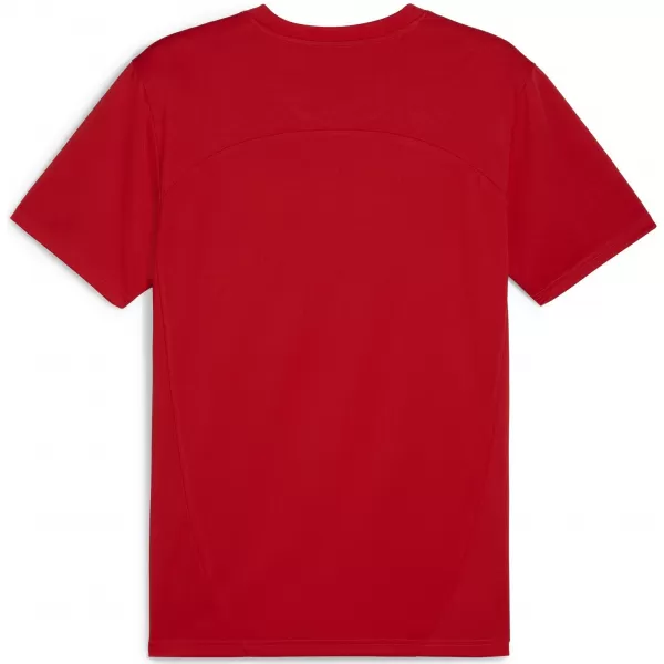  Férfi funkcionális ing PUMA TEAMFINAL TRAINING JERSEY 658557_01 PUMA PIROS/PUMA EZÜST 