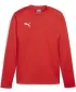 Férfi pulóver PUMA TEAMGOAL TRAINING SWEAT 658649_01 PUMA PIROS/PUMA FEHÉR/GYORS PIROS