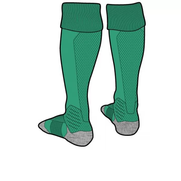  Futball zokni PUMA TEAM LIGA SOCKS 703438_05 PEPPER GREEN/ BORS ZÖLD/PUMA FEHÉR 