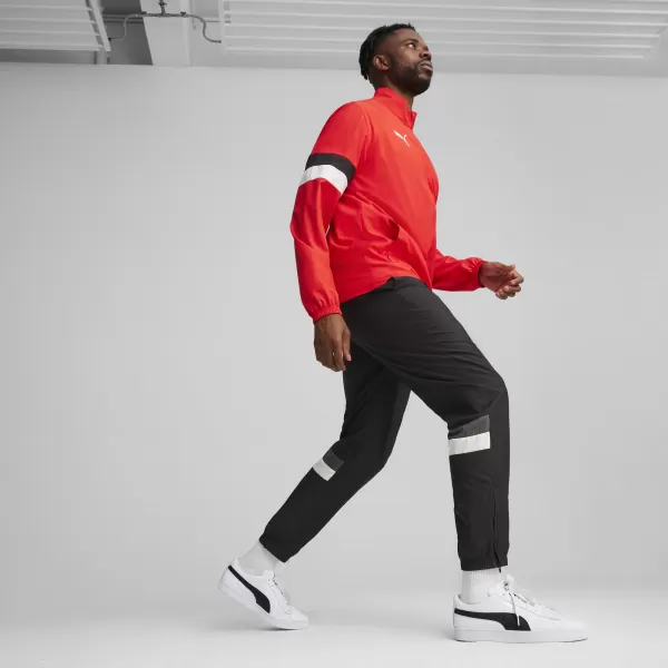 Pályafutás PUMA TEAMRISE WVN TRACKSUIT 659036_01 PUMA PIROS 