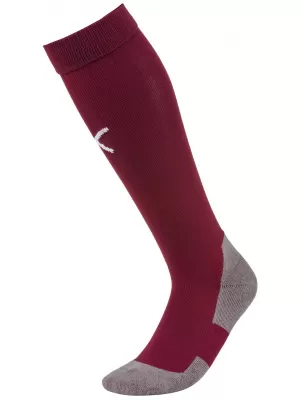 Futball zokni PUMA TEAM LIGA SOCKS CORE 703441_09 CORDOVAN/ CORDOVAN/PUMA FEHÉR