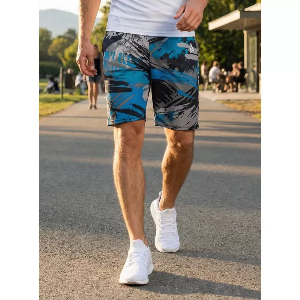  Férfi funkcionális rövidnadrág prémium ALTISPORT VOJ/ALM014KRA01 FEKETE/KEROZIN 