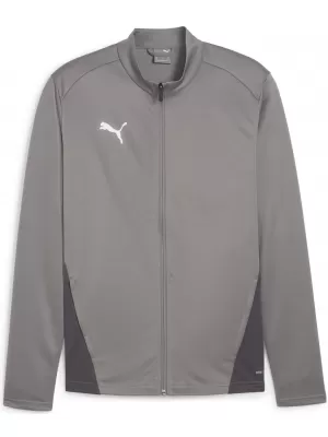 Kabát PUMA TEAMGOAL TRAINING JACKET 658633_13 ÖNTÖTTVAS/FEHÉR/ÁRNYÉKSZÜRKE