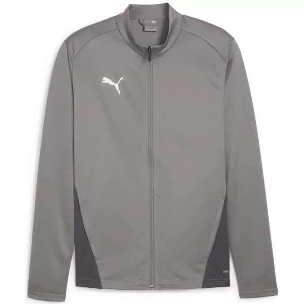  Kabát PUMA TEAMGOAL TRAINING JACKET 658633_13 ÖNTÖTTVAS/FEHÉR/ÁRNYÉKSZÜRKE 