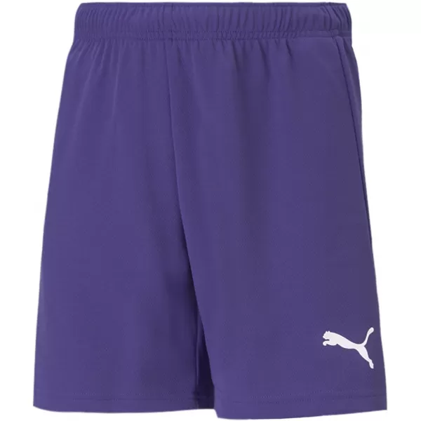  Rövidnadrág PUMA TEAMRISE SHORT JR 704943_10 PRISM VIOLET/ PRIZMA VIOLET/PUMA WHITE 