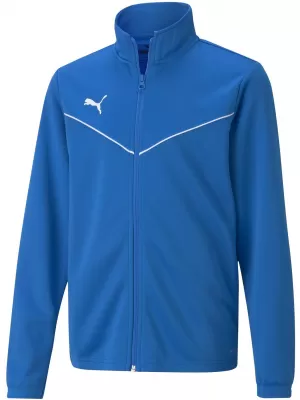 Kabát PUMA TEAMRISE TRG POLY JACKET JR 657393_02 ELEKTROMOS KÉK LIMONÁDÉ