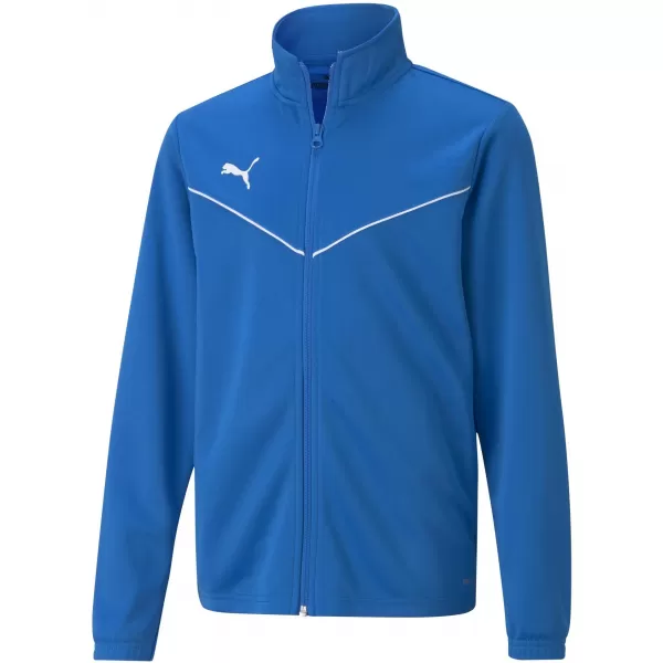  Kabát PUMA TEAMRISE TRG POLY JACKET JR 657393_02 ELEKTROMOS KÉK LIMONÁDÉ 