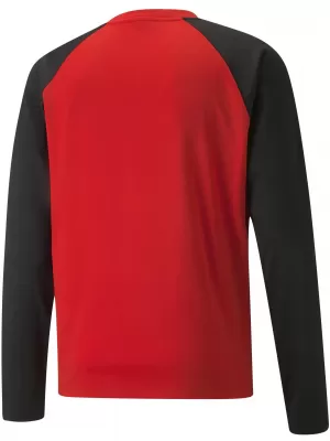 Férfi pulóver PUMA TEAMLIGA TRAINING SWEAT 657238_01 PUMA PIROS/PUMA FEKETE