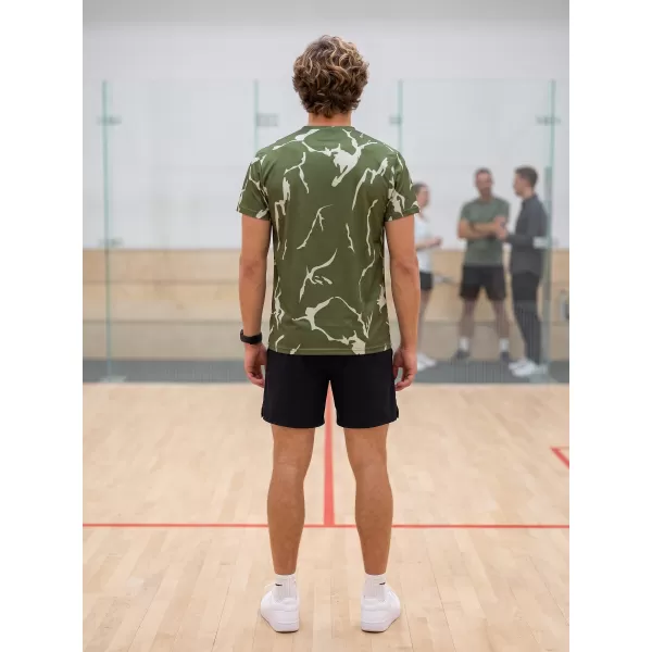  Férfi funkcionális T -piró prémium ALTISPORT VOJ/ALM052TR01 KHAKI 