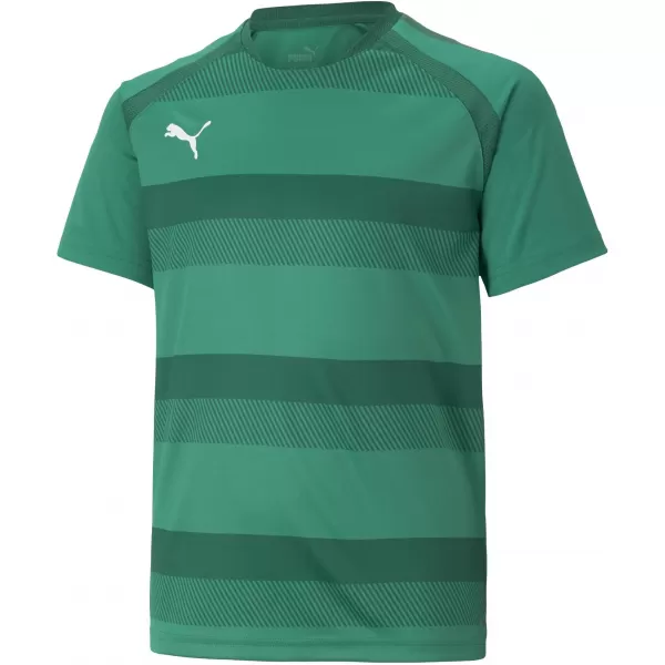  Gyerek póló PUMA TEAMVISION JERSEY JR 704928_05 PEPPERGREEN/POWERGREEN/WHITE 