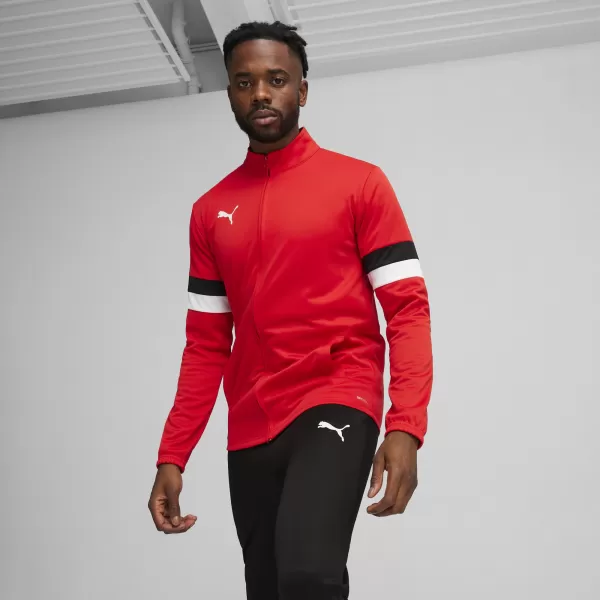  Pályafutás PUMA TEAMRISE TRACKSUIT 658653_01 PUMA PIROS/PUMA FEKETE 