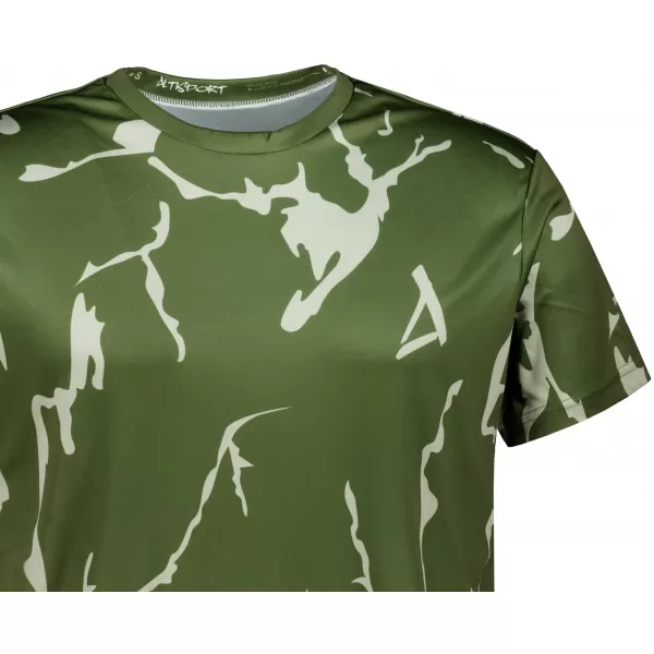  Férfi funkcionális T -piró prémium ALTISPORT VOJ/ALM052TR01 KHAKI 