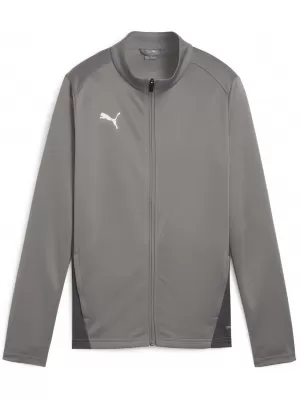 Női kabát PUMA TEAMGOAL TRAINING JACKET WMN 658635_13 ÖNTÖTTVAS/FEHÉR/ÁRNYÉKSZÜRKE